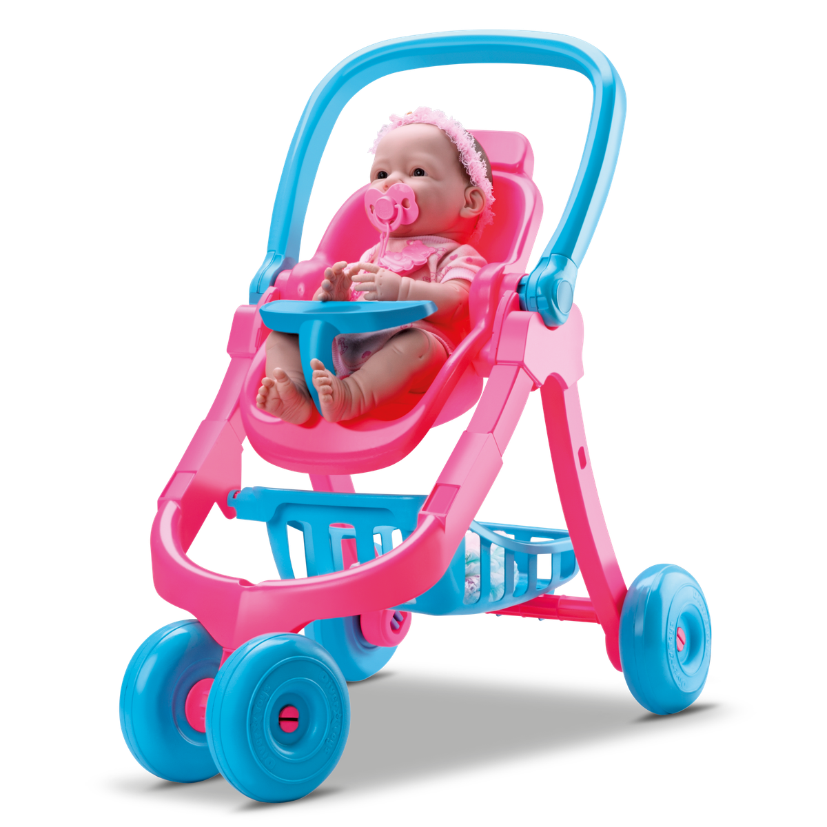 BABY DOLL STROLLER - 2 in 1  - DIVER DOLLS