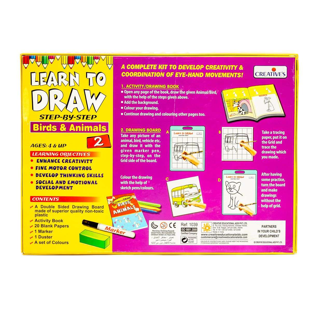 Creatives - Learn To Draw (Part 2) (Develops Creativity And Drawing Skills)