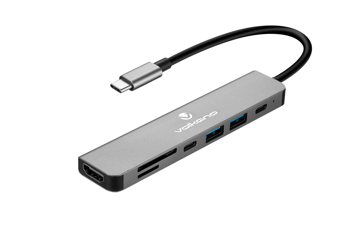 Volkano Expand Series 7-in-1 Type-C Hub