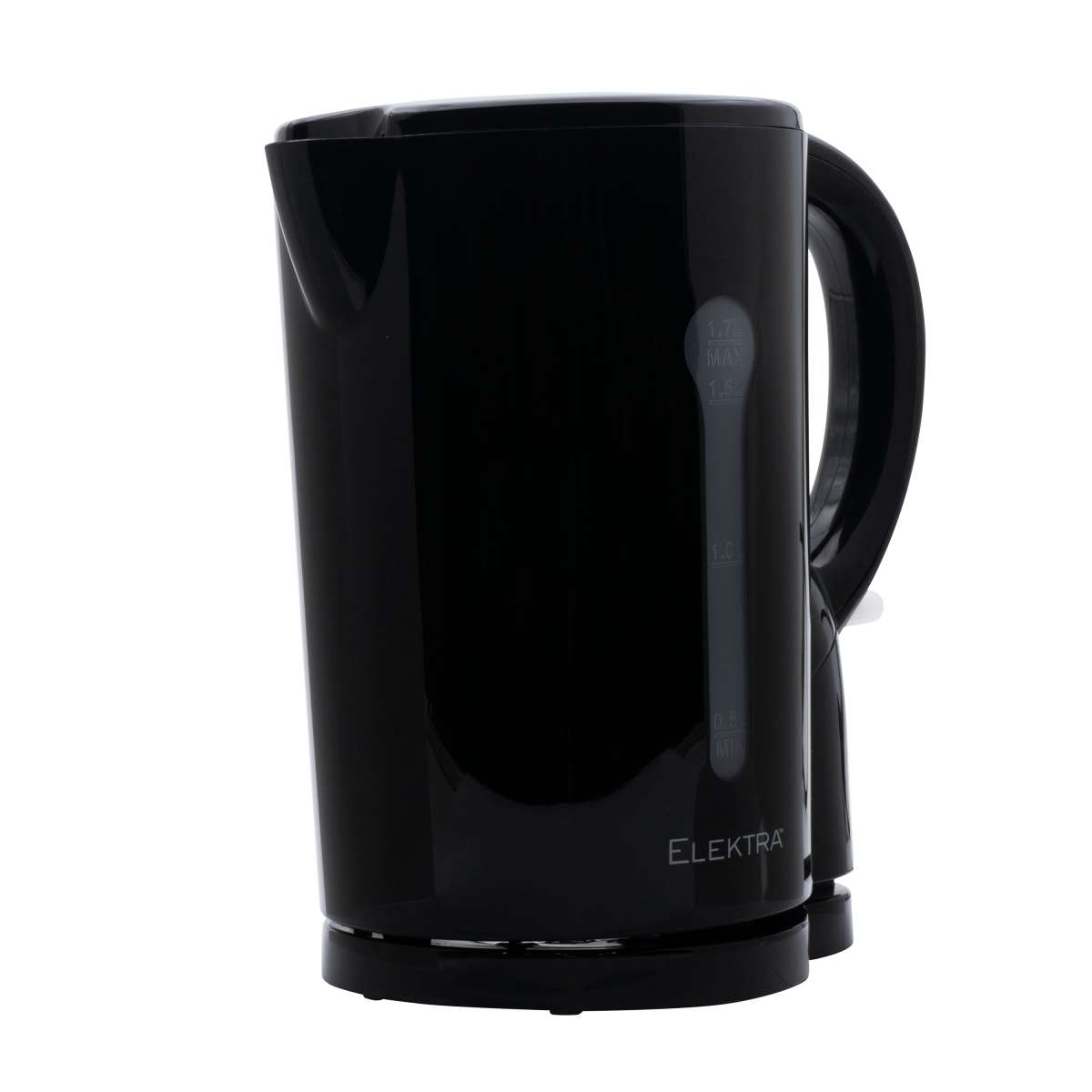 Elektra 1.7l Plastic Cordless Kettle - Black