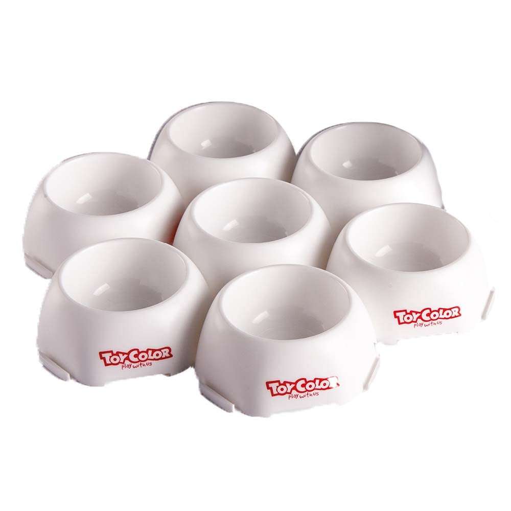 Paint Pots Colour Hive - Modular Hexagonal Trays - 7 Pieces .