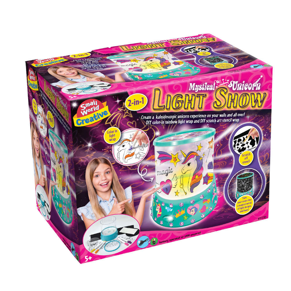2-in-1 Mystical Unicorn Light Show .