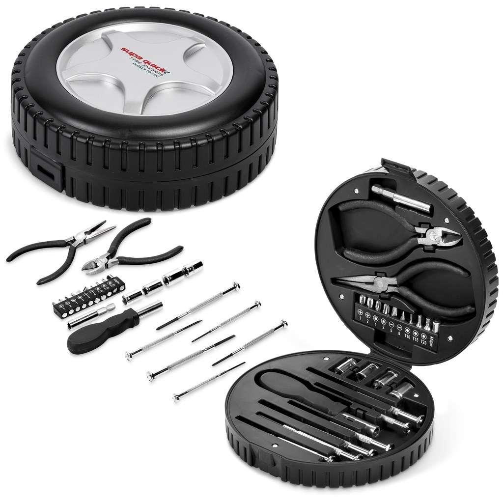 Altitude Motorcade 24-Piece Tool Set BLACK