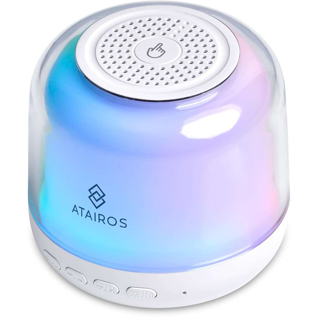 Swiss Cougar Genoa Bluetooth Speaker &amp; Night Light SOLID WHITE