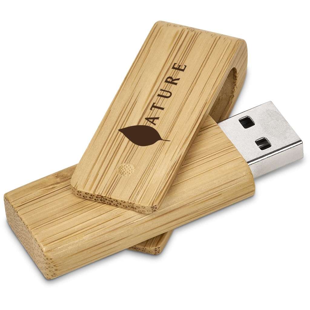 Okiyo Bakemono Bamboo Flash Drive - 32GB NATURAL 32GB