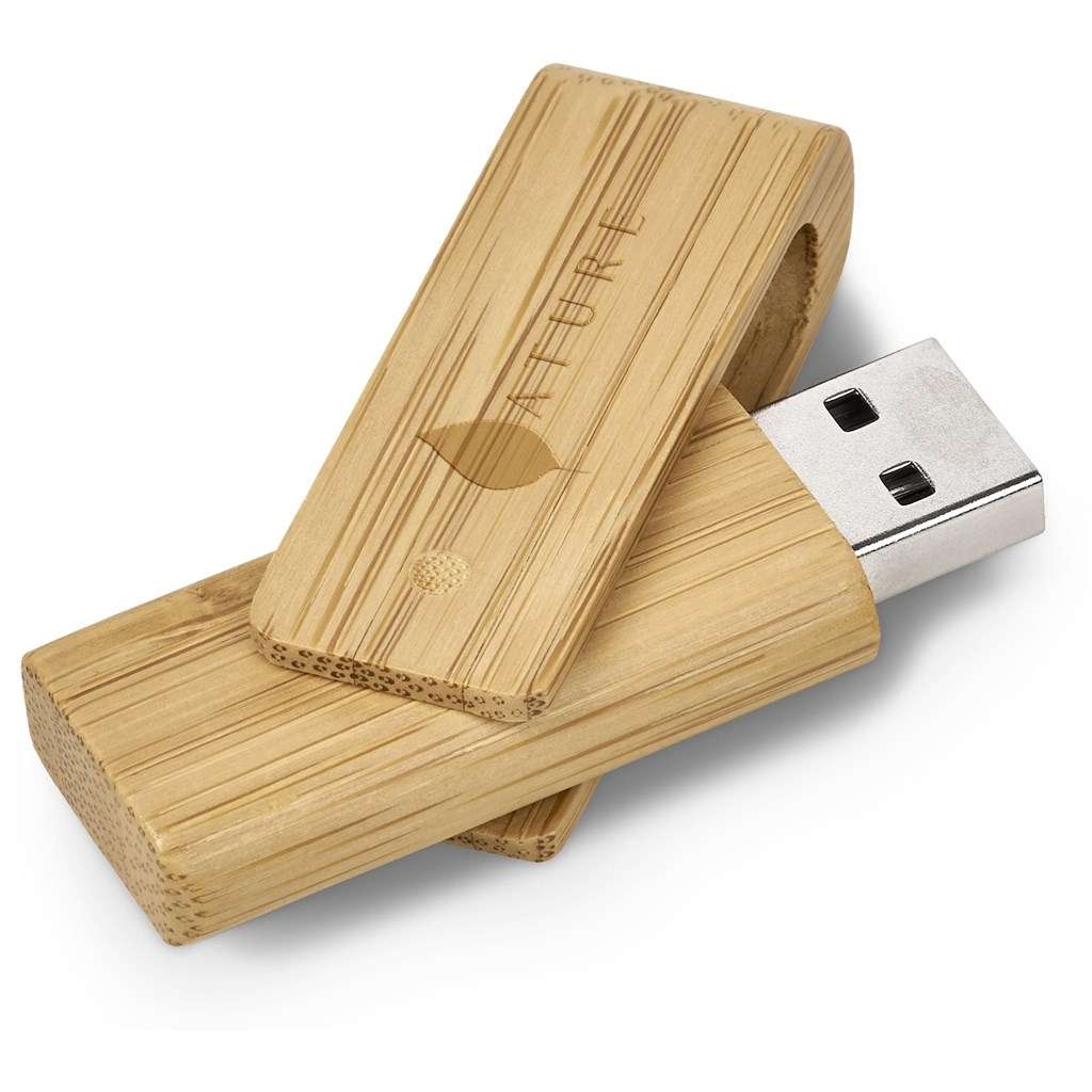 Okiyo Bakemono Bamboo Flash Drive - 32GB NATURAL 32GB