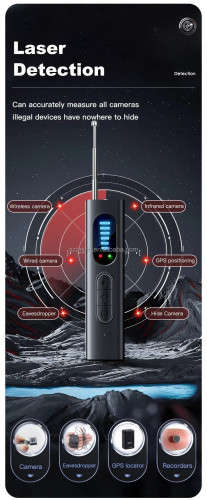 Full Frequency Pocket Travel Bug Detector