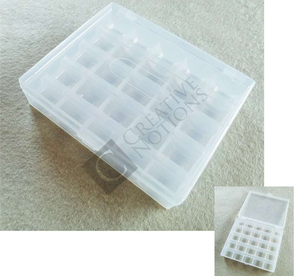 Bobbin Storage (holds 25 bobbins)