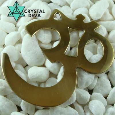 Brass OM Symbol