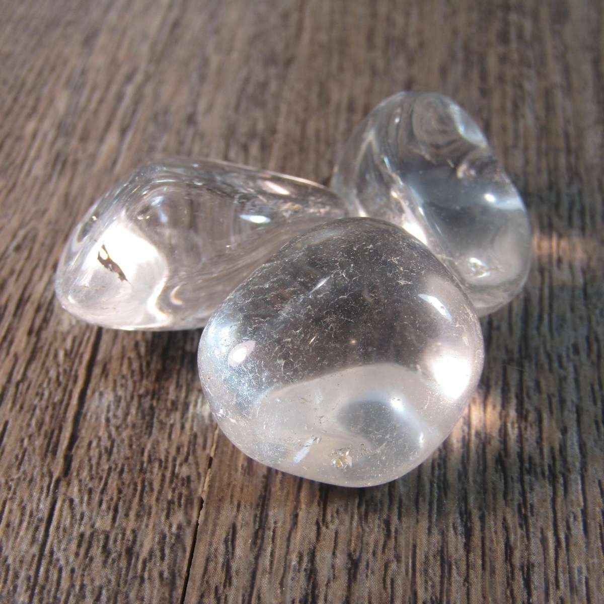 Clear Quartz Tumbles