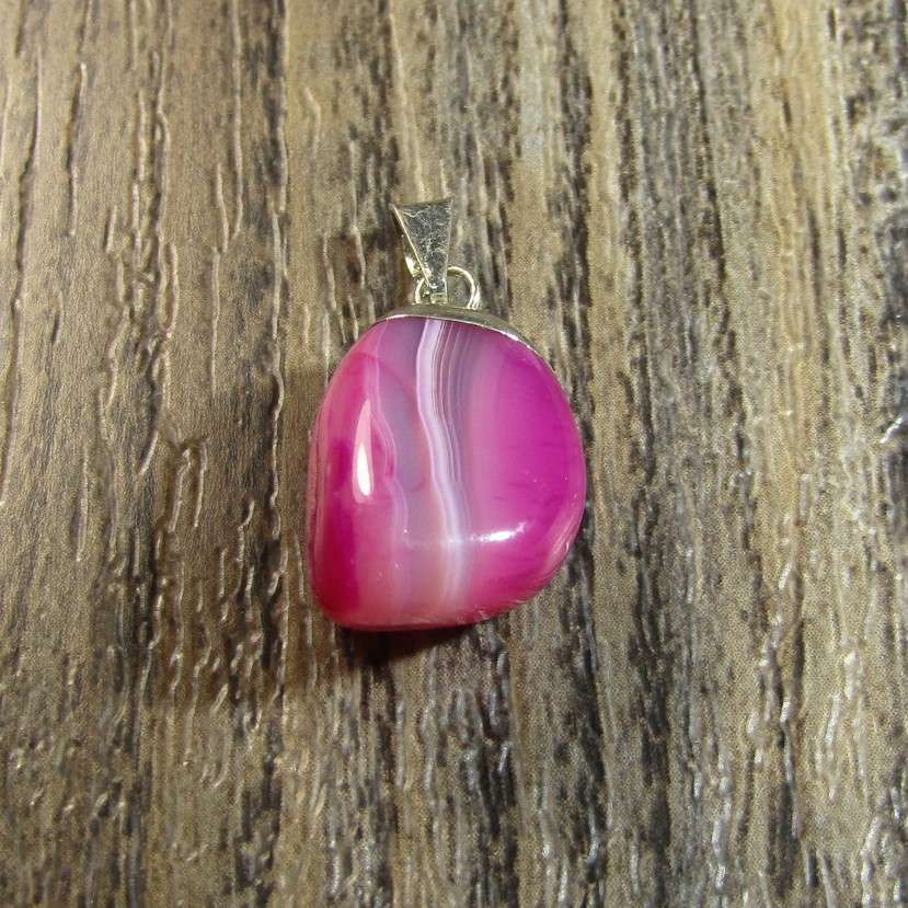 Pink Agate Pendant