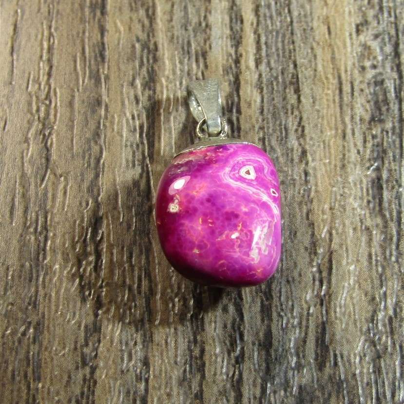 Pink Agate Pendant