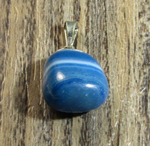 Blue Agate Pendant