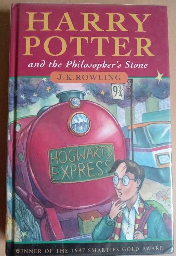 Harry Potter and the Philosopher's Stone (First UK Ted Smart edition-5th printing) Hardcover - 19...
