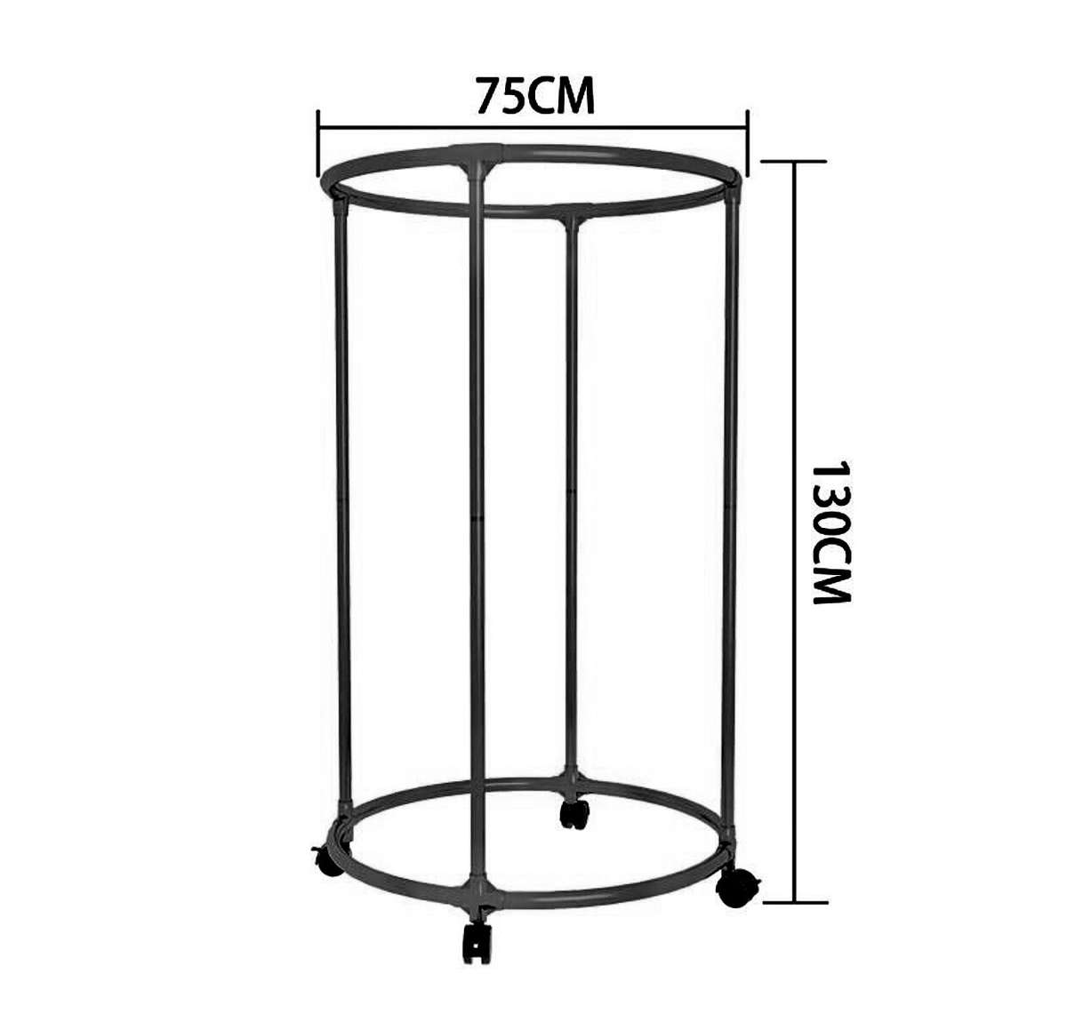 Circular Clothes Rack  The Space-Saving and Organizational Ally/ 360°