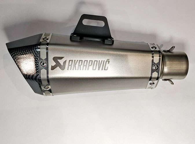 E5-Akrapovic Exhaust Silence for all Bikes / Motorcycles