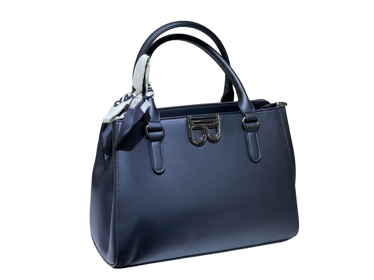 BAGCO Royal Black Grace Handbag