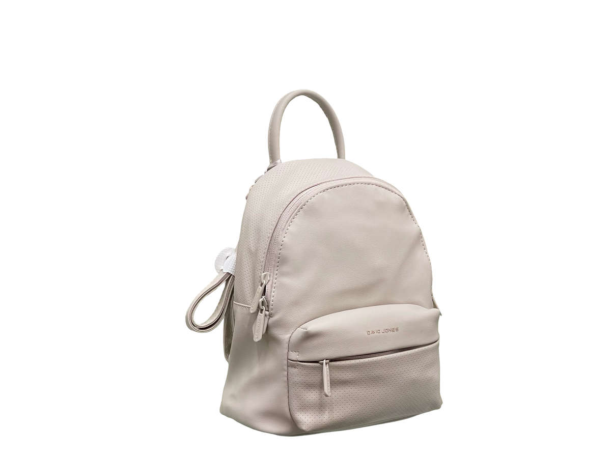 David Jones White Backpack DJ215A