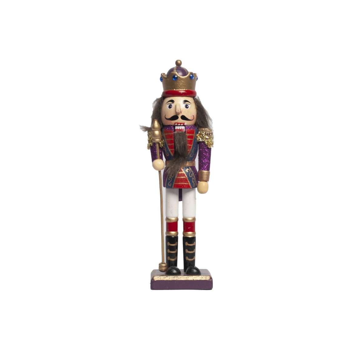 Christmas - Nutcracker 25cm Purple