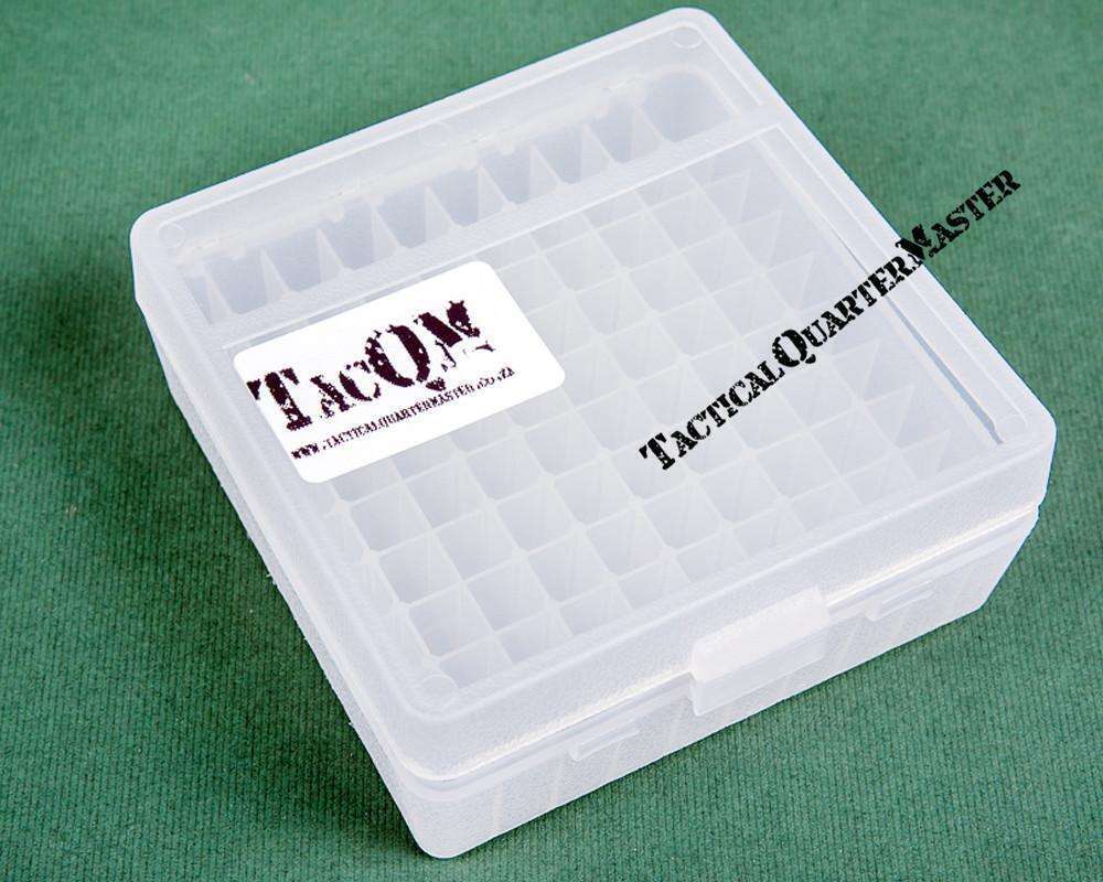 Pistol Ammo Storage Case Large Clear