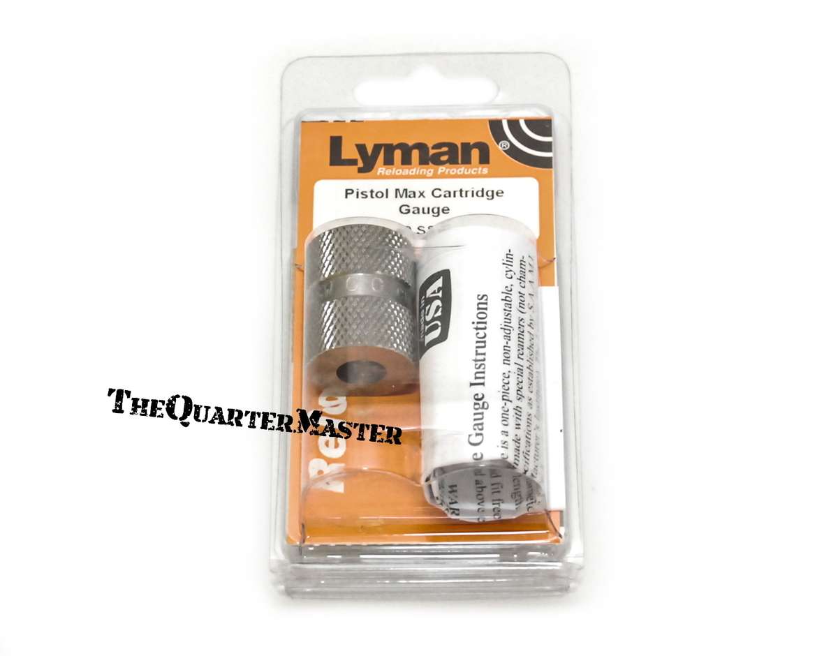 Lyman Pistol Max Cartridge Gauge 40S&W