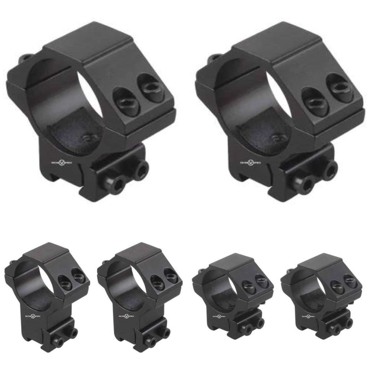 Vector Optics Scot -53M 25.4MM Dovetail Rings High