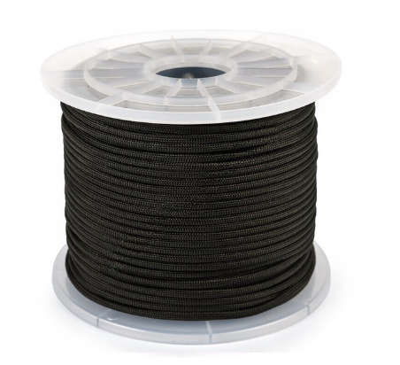 550 Paracord 100m Reel-Black