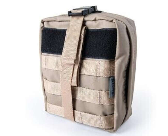 Individual First Aid Kit Molle Bag Khaki