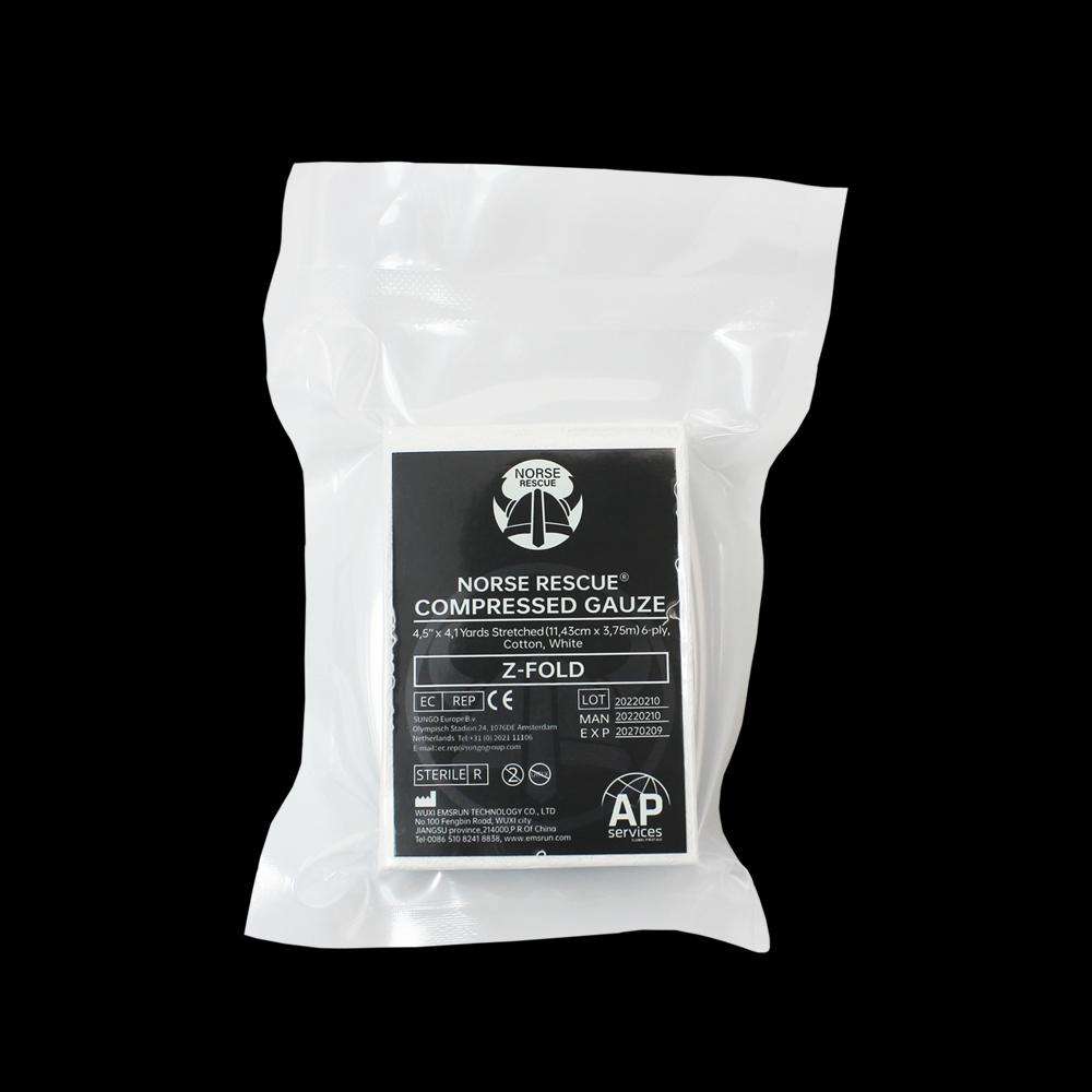 Norse Rescue Compressed Z Fold Gauze
