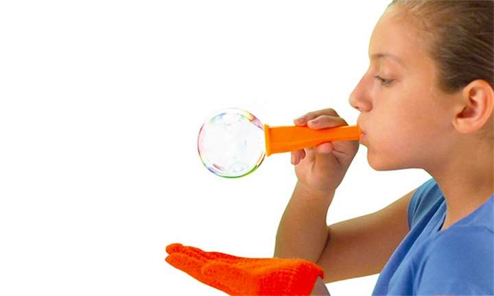 Kids Bouncing Bubbles