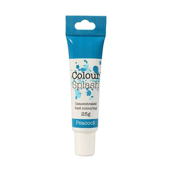 Colour Splash Food Colouring Gel for Cakes Baking Icing - 25g - Peacock