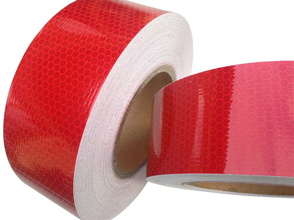 RED REFLECTIVE TAPE 25M