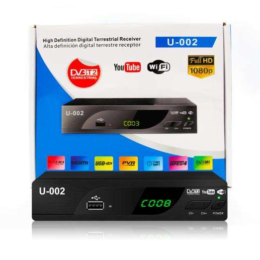 Amo Tv Decoder Digital DVB T2 Receiver
