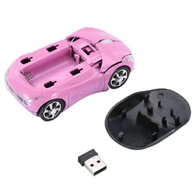 USB 2.4Ghz Wireless Optical Car Shaped Mouse
