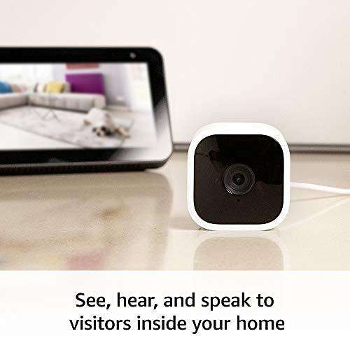 Blink Mini  Indoor 1080p HD Camera - 1 pack (White)