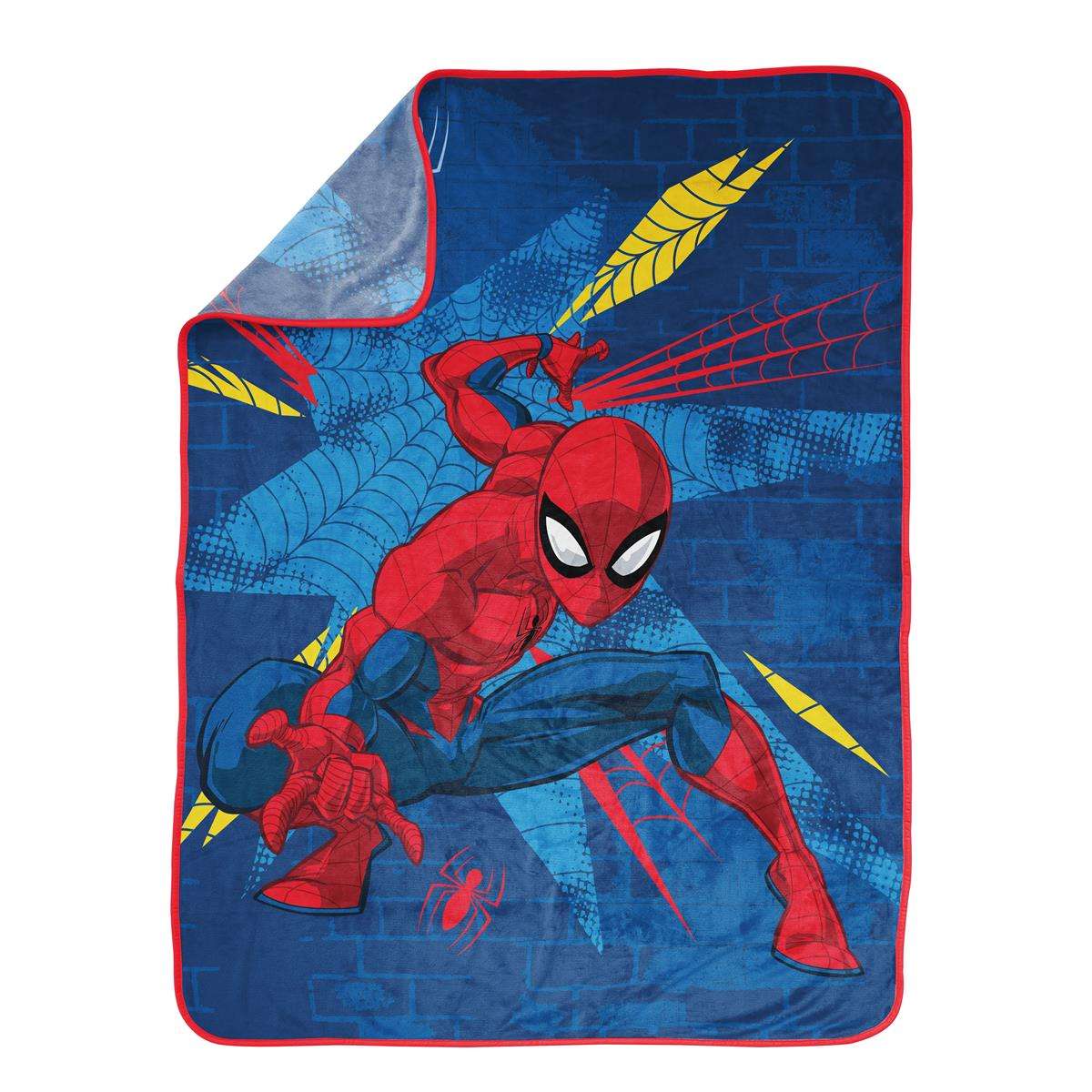 Spiderman - Off the Wall Silk Touch Throw