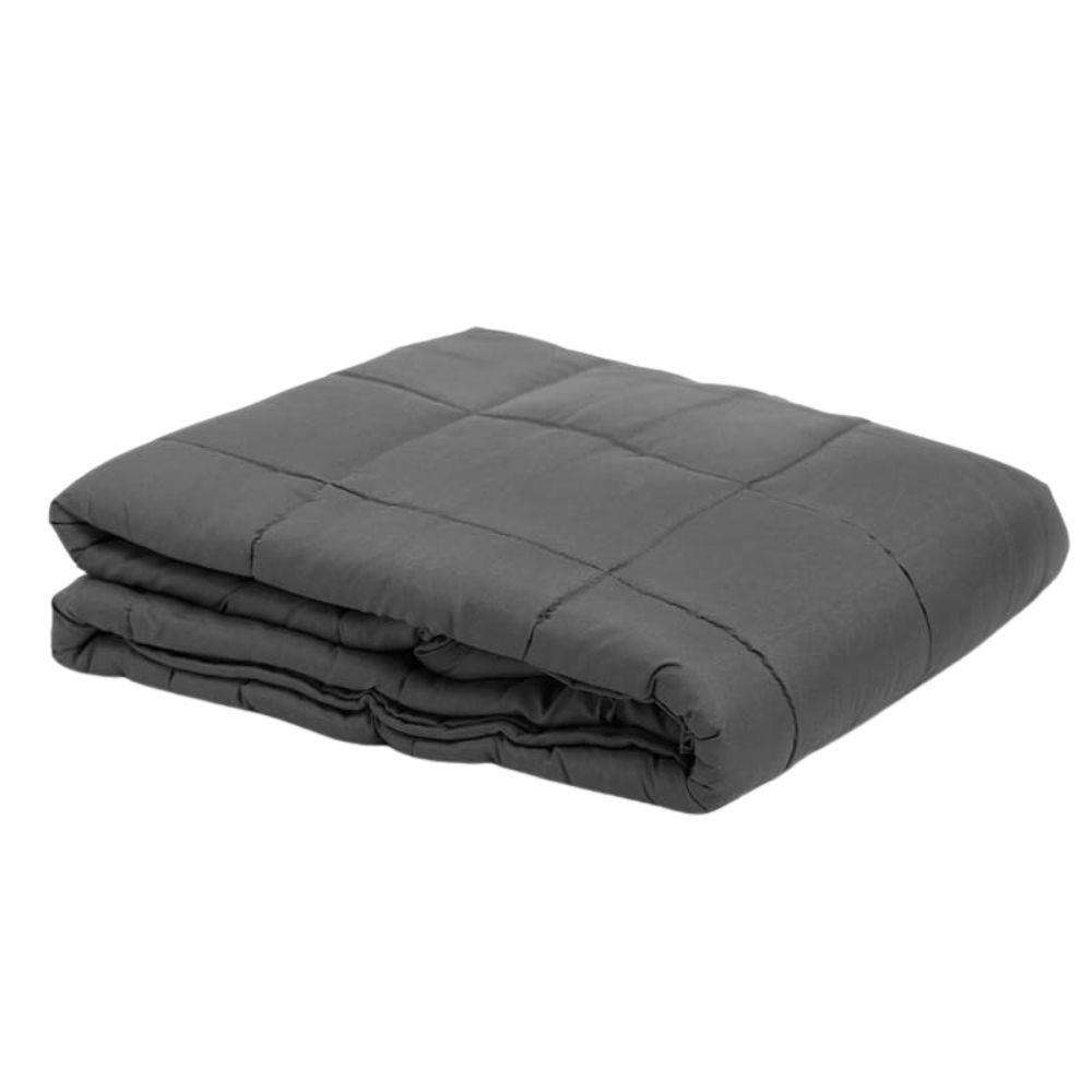 6.8kg Anti Anxiety Weighted Blanket - Charcoal