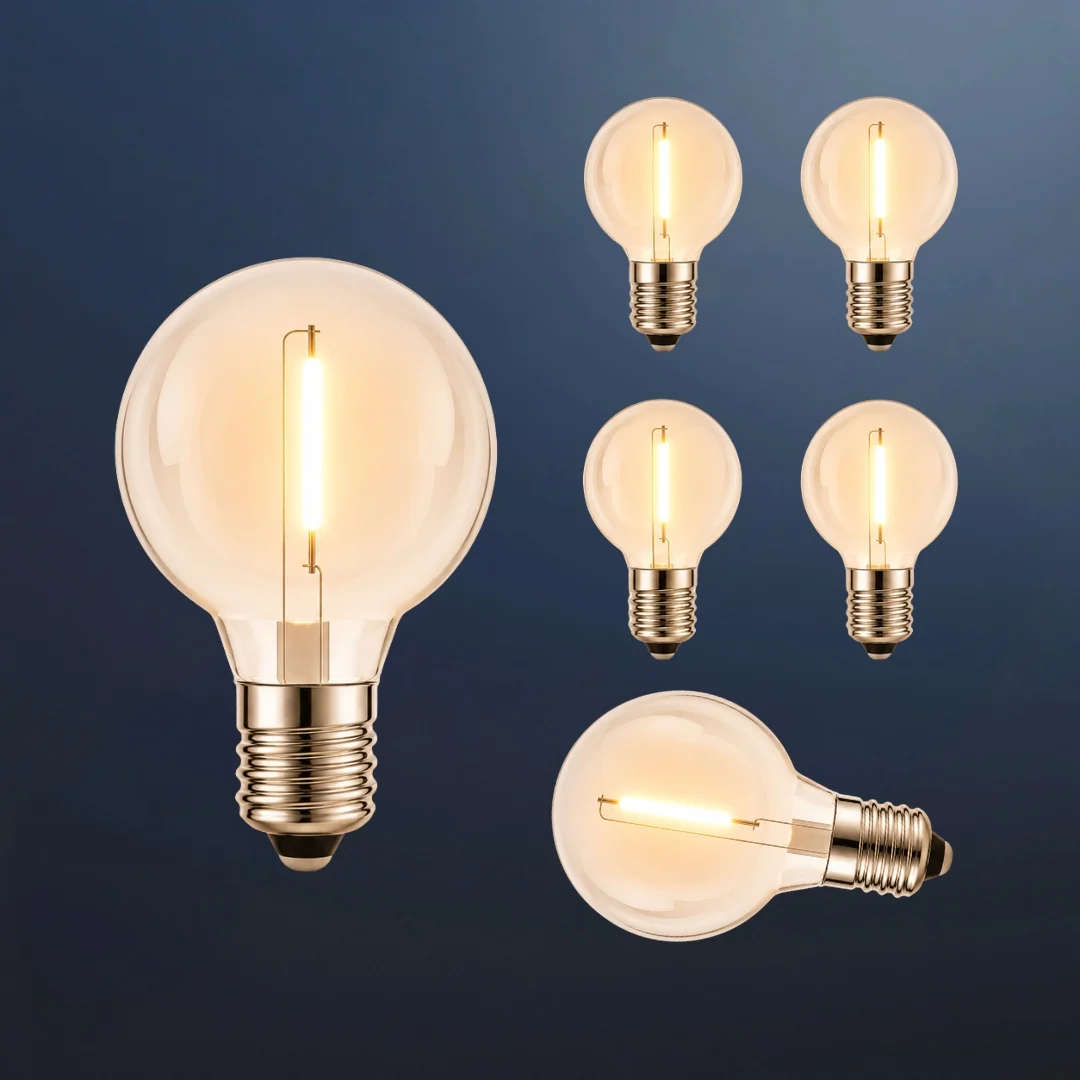 Classic G40 Replacement Bulbs | E12 | 0.8W | 6 Pack | Plug-in
