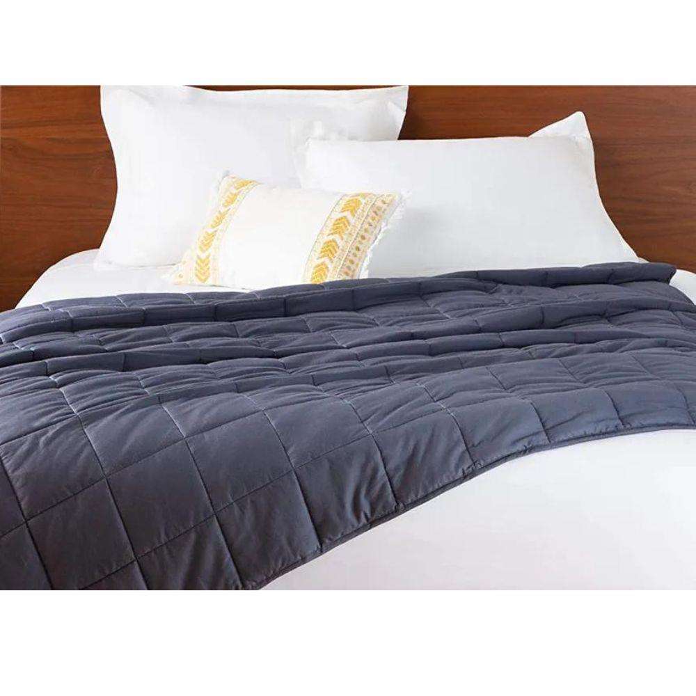 6.8kg Anti Anxiety Weighted Blanket - Charcoal