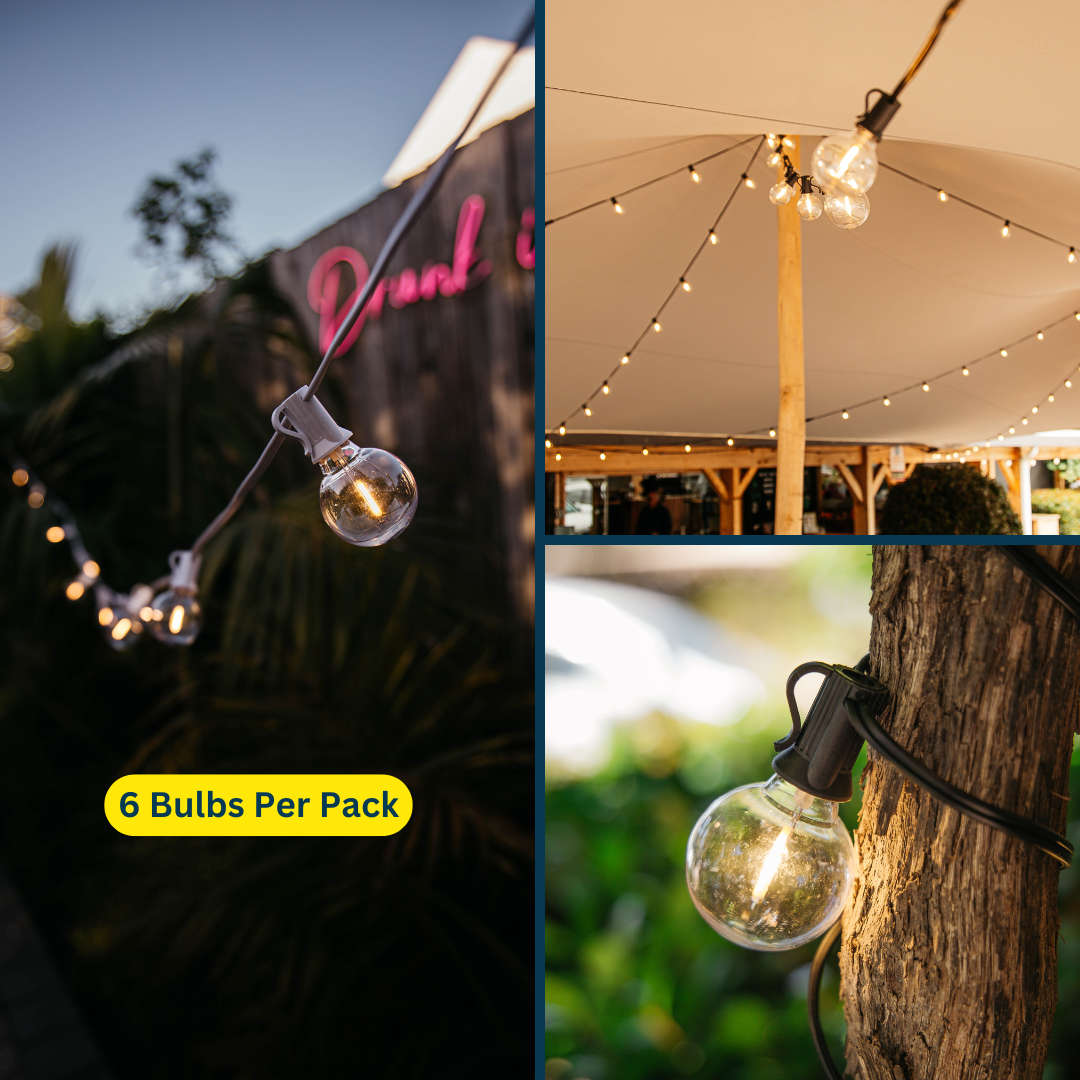 Classic Bulb G40 LED E12 0.8W 6 Pack Replacement Light