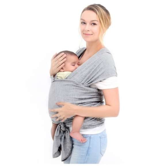 Baby Carry Wrap (Light Grey)