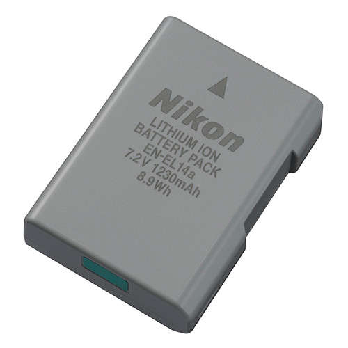 Nikon EN-EL14a Rechargeable Lithium-Ion Battery