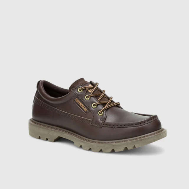 CAT Colorado Moc Toe Low - Dark Brown