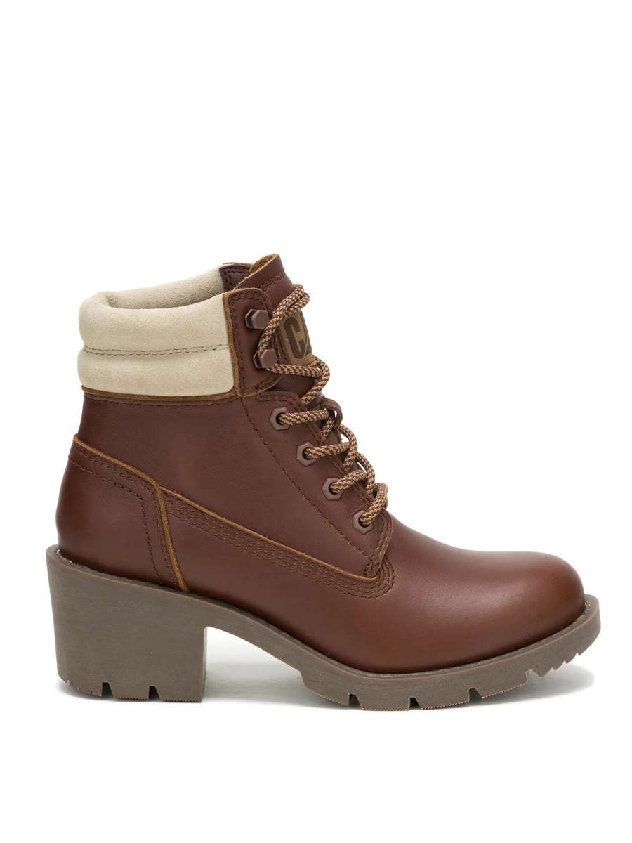Cat Rewrite Ladies Ankle Boot - Brown Sugar