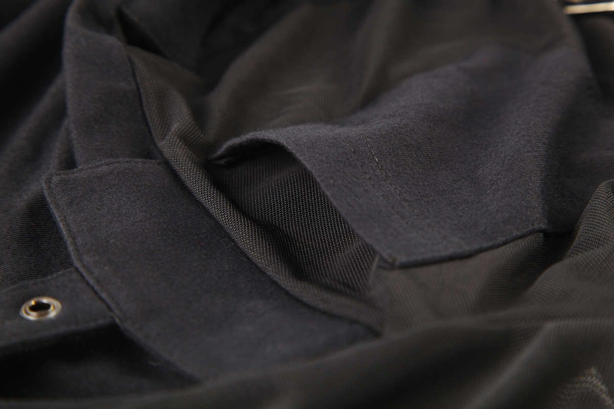 Dark Fashion T-Shirt With Big Hood