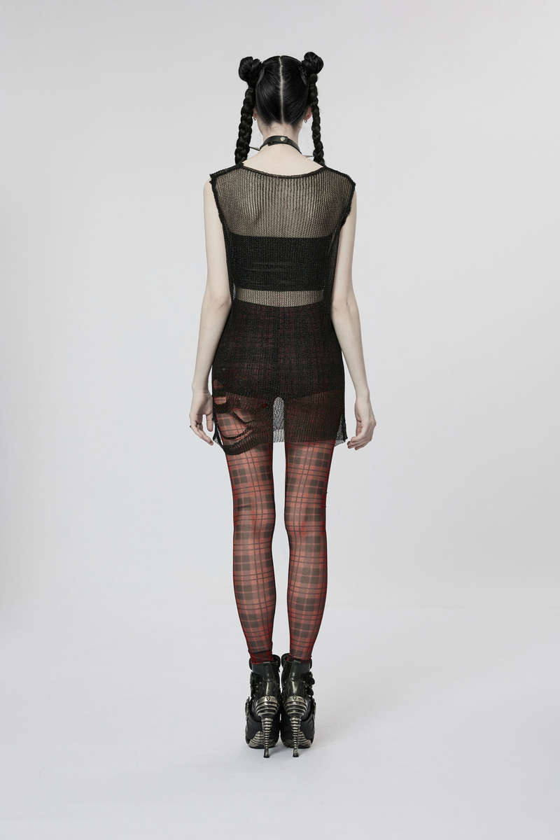 Ripped Irregular Vest