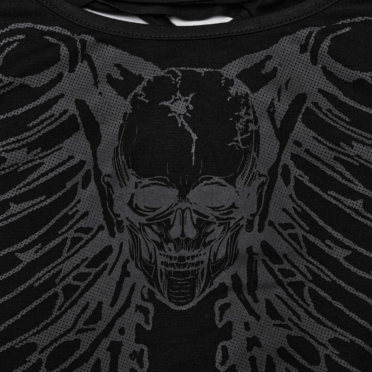 Metal Frame Printed T-Shirt