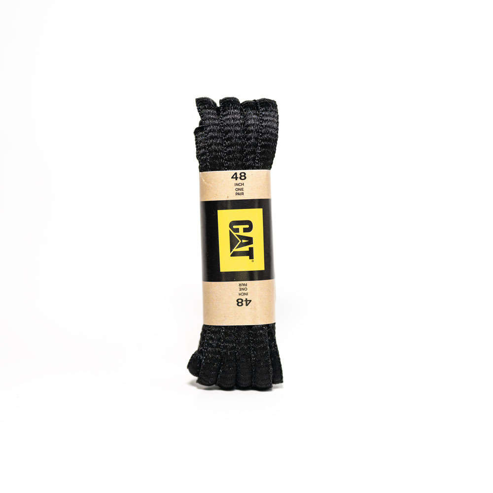 Caterpillar 48inch Black Laces
