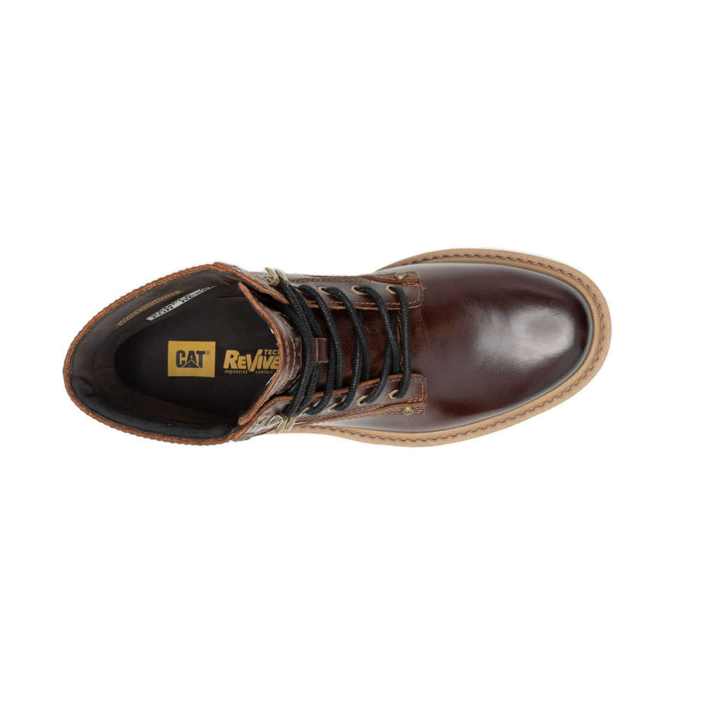 CAT Colorado Grader Wp- Leather Brown