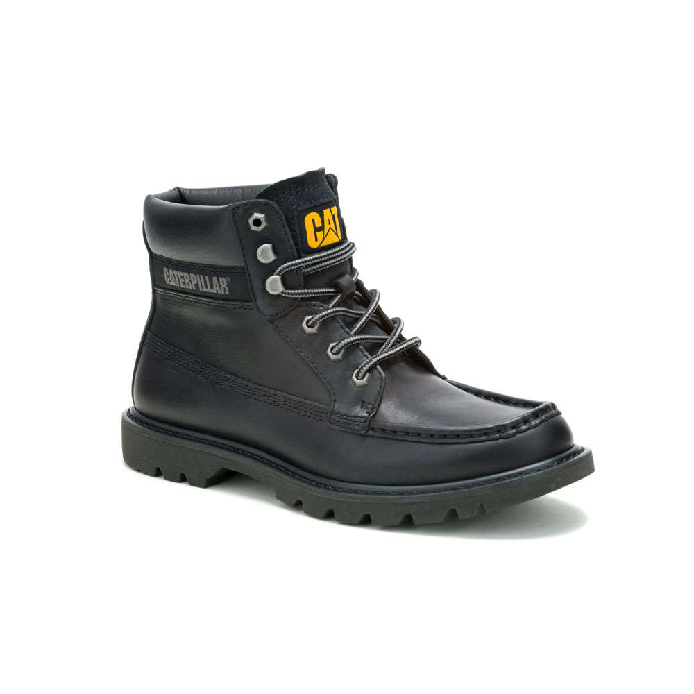 CAT Colorado Moc Toe- Black